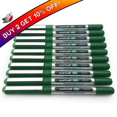 10 X Uni-Ball Auge Micro 0.5mm Spitze Kugelschreiber UB-150 Kaufen 2 Get 10%Off - Bild 1 von 4
