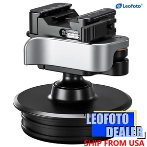 Leofoto MAB-100 Rapid-Lock Ball Head with bowl adapter for 100mm - Picture 1 of 6