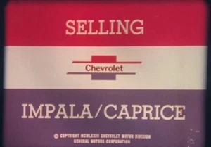 “Selling Impala/Caprice” (1974), Super 8mm Film, Opt Sound Chev Dealer Training - Picture 1 of 24