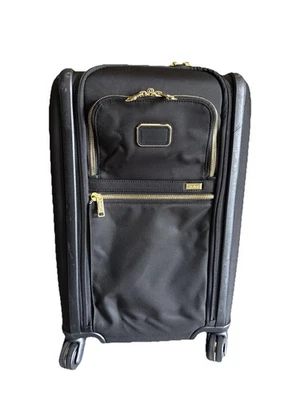 Bolsa de transporte TUMI Alpha 3 Dual Access International 4 ruedas 2203560 negra y dorada Foto 1 de 4