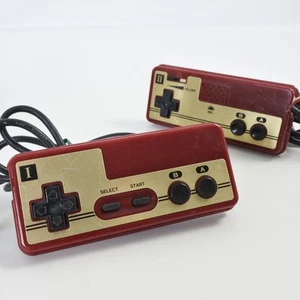 Famicom Pair of Controller Nintendo Original Control pad For Replacement 1417 - Picture 1 of 4