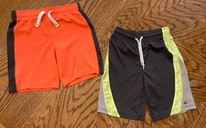 Carter’s Kid Boy Lot Of 2 Athletic Pull On Shorts Size 6 - Picture 1 of 14