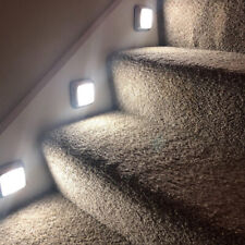 LED Motion Sensor Night Light Cabinet Closet Stair Wall Lamp Lights Cordless US