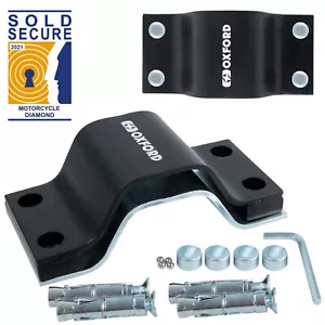 Oxford Anchor Force Ground Anchor Motorcycle Motorbike Security Black New - Picture 1 of 12