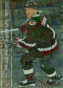 KEITH TKACHUK 1999 IN THE GAME  MILLENIUM SIGNATURE SERIES CERTIFIED AUTOGRAPH - Picture 1 of 1