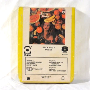 JUICY LUCY – Juicy Lucy RARE 1970 1st US ATCO issue 8TR SEALED w/ art sleeve - Picture 1 of 4
