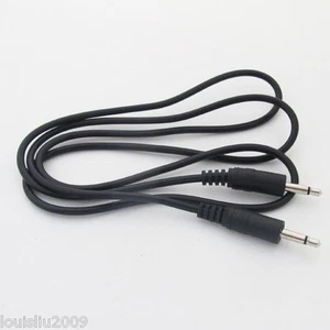 1pc 1M/3.3ft 3.5mm 1/8" Mono Plug to 3.5mm Mono Plug Audio Extension Cable - Picture 1 of 5