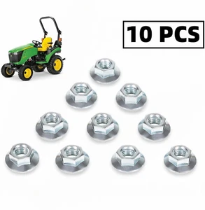 M142955 Equipment Lock Nut Set for John Deere 2025 3205 4410 GT322 GX325 S240 - Picture 1 of 7