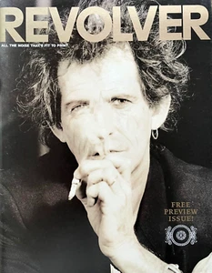 Revolver Magazine 1999 Preview Issue Keith Richards Cover Marilyn Manson Ozzy - Imagen 1 de 2