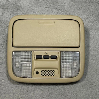 05-10 HONDA ACCORD ODYSSEY Ridgeline MAPA SUPERIOR CÚPULA LUZ OEM BRONCEADO Home Link Foto 1 de 4