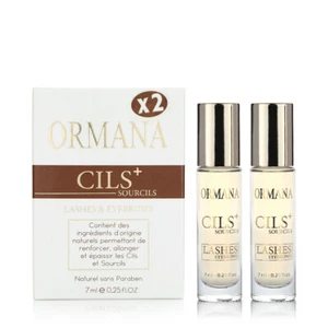 Wimpern & Augenbrauen Cils + Öl von ORMANA | 2x 7ml / 0,25 Fl.Oz. | Schneller Versand - Bild 1 von 12
