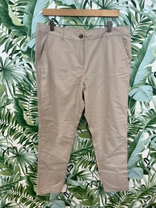 Dorothy Perkins beige chino trousers size 14 - Picture 1 of 8