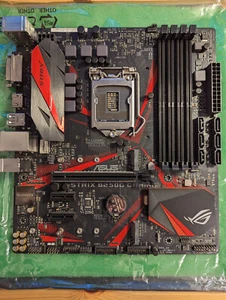 Motherboard ASUS ROG STRIX B250G GAMING | microATX Intel 1151 6th 7th gen LED 🚨 - Photo 1/7