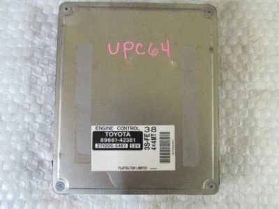 Engine ECM Control Module Fits 1998 98 TOYOTA RAV4 89661-42381 8966142381 Foto 1 de 4