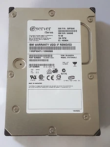 70 GB IBM iSeries 53P3240 / ST373453LC 15K Ultra3 SCSI 80-pin HDD 3.5 Festplatte - Bild 1 von 1