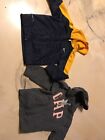 Gap Hoodie Jacket Size 4/5 Grey Blue Yellow Nike Therma Fit Hoodie 4 Lot