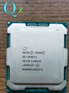 Intel Xeon E5-2696 V4 LGA2011-3 Server-CPU Prozessor 2,2 GHz 22Core 44T 55 MB - Bild 1 von 2