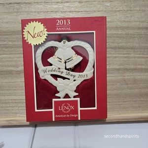 Lenox 2013  Wedding Day Porcelain  Ornament IN BOX - Picture 1 of 2