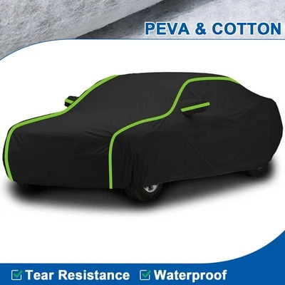 Cubierta de auto ajuste personalizado para Dodge Challenger grueso PEVA + revestimiento suave para todo tipo de clima Foto 1 de 4