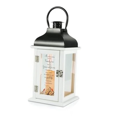 Memorial Lantern with LED Candle Sympathy Remembrance Lanterns for Loss of  - Image 1 of 4