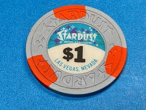 $1————STARDUST———-LAS VEGAS NEVADA CASINO CHIP—-——-Z-3433 - Bild 1 von 3