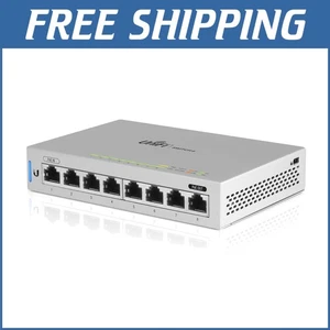 8-Port PoE Managed Gigabit Switch with Passthrough for High-Performance Networks - Picture 1 of 3