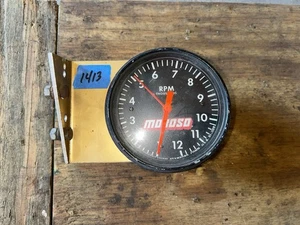 Vintage Moroso 12,000 RPM Tach Drive Tachometer - Picture 1 of 4