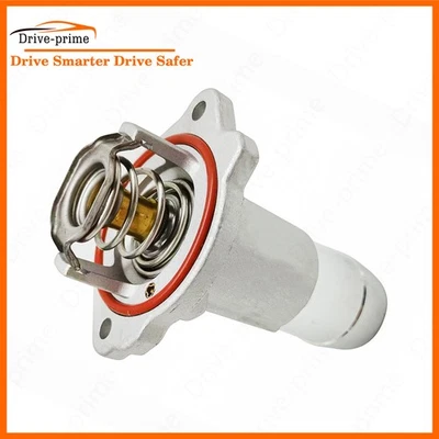 Coolant Thermostat Water Outlet Housing Assembly For Hummer H3 Isuzu 12622316 Foto 1 de 4