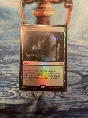 Verdant Catacombs Modern Masters 2017 Foil NM Pack Fresh - Image 1 of 2