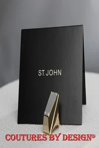 St John Knits Oversized Gold Designer Cocktail Ring mit Rocailles 7,0 Neu mit Etikett - Bild 1 von 2