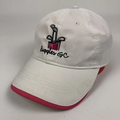 Ruggles Golf Course Aberdeen Proving Ground MD Damas Sombrero Gorra Correa Trasera Blanco Foto 1 de 4