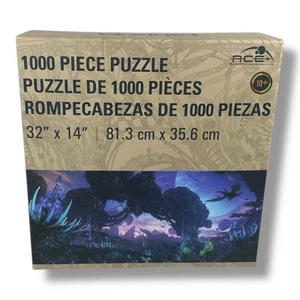 NEW Disney Parks WDW Animal Kingdom Pandora Avatar Landscape Banshee Puzzle 1000 - Picture 1 of 4