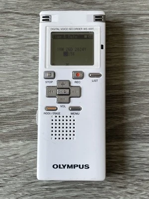 🔥 Olympus WS-400S USB Digital Voice Recorder • Tested Working • - Image 1 of 4