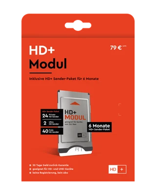 HD Plus CI+ Modul Ultra HD inkl. HD+ Sender-Paket für 6 Monate gratis - Bild 1 von 4