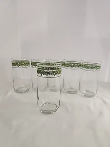 Libbey Corelle Spring Blossom Crazy Daisy Glas Becher 5,5" Set mit 6 Gläsern - Bild 1 von 6