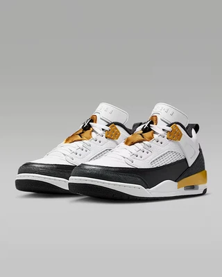 Nike Jordan Spizike Low "Blanco/Dorado Metálico/Negro" FQ1759-108 Nuevo [US 7-14] Foto 1 de 4