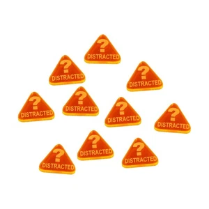 Gettoni Litko Savage World gettoni distratti - arancione fluorescente nuovi - Foto 1 di 1