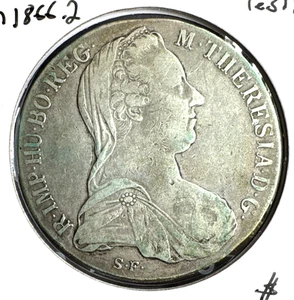 Austria 1780 thaler (restrike) KM1866.2 Fine - Picture 1 of 2