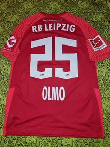 Red Bull Leipzig Dani Olmo 25 Trikot Spielertrikot matchworn M b0062 - Bild 1 von 8