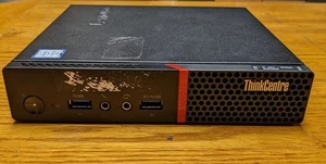 Lenovo ThinkCentre M700 Tiny PC Core i5-6500T 8GB RAM 120GB SSD Win10 - Picture 1 of 7