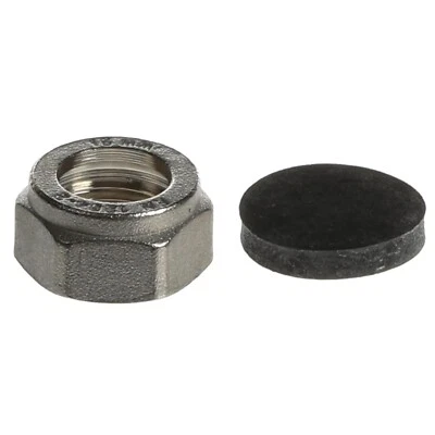 LINCAT FRYER DRAIN BLANKING CAP NUT WITH SEAL FOR OUTLET TUBE 15mm DF MODELS