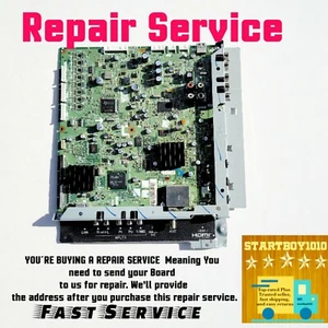 Mitsubishi Main Board Repair Service LT40164 LT46164 LT46165 LT55164 934C374002 - Picture 1 of 3