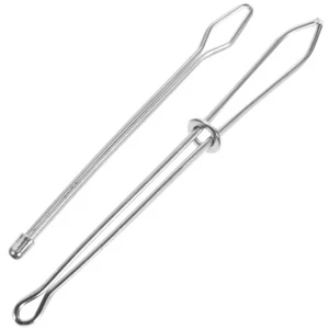 2 Pcs Bodkin Needle Elastic Threader Sewing Tool Work Embroidery Dental Floss - Picture 1 of 11
