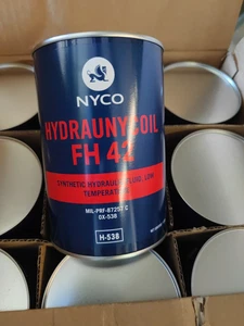 12 Stück NYCO Hydraunyoil FH42. OX-535, H-538,Hydrauliköl Synthetisch, Low temp. - Picture 1 of 5