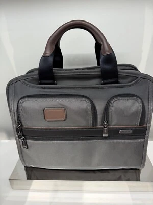 NEW Tumi GEN 4.3 - Expandable Organizer Laptop Brief Briefcase - CASTLEROCK GRAY - Image 1 of 4
