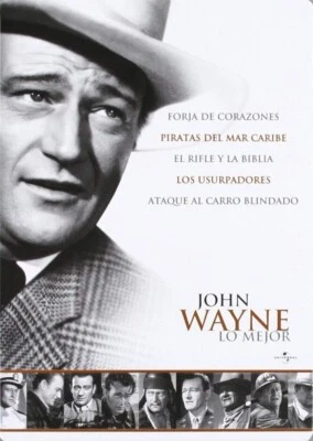 493/John Wayne Lo Mejor (5 peliculas) Steelbook DVD Nuevo precintado_España - Imagen 1 de 4