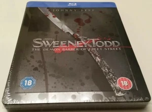 Sweeney Todd: The Demon Barber of Fleet Street Embossed STEELBOOK (Blu-ray, UK) - Picture 1 of 9
