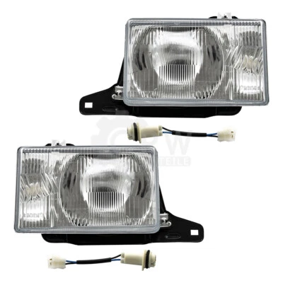 Halogen Scheinwerfer Set links & rechts H4 für Isuzu Trooper I Soft Top - Bild 1 von 4