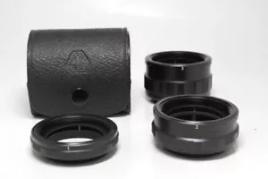 Pentax Closeup Macro Ring No.1,2,3 Kit (für M42-Mount) **TOP** Zustand - Bild 1 von 10