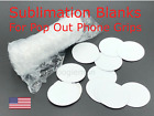 LOT 50 Premium Sublimation Circle Blanks Kit for PHONE GRIPS - Disc Only